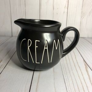 Rae Dunn CREAM black